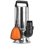 Bomba Sumergible Metálica Para Agua Sucia 1-1/2 HP