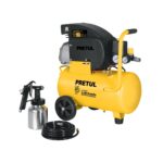 Kit, Compresor 20 L ,3-1/2 HP,Manguera PVC y Pistola