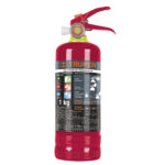 Extintor portatil para emergencias, 1kg