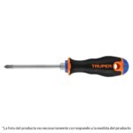 Desarmador de cruz 1/8 x 8”, mango Comfort Grip