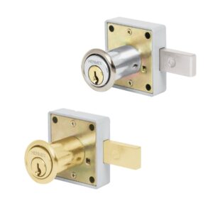 Cerradura para mueble, tipo botón