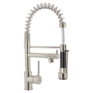 Monomando doble salida para fregadero